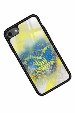 Apple iPhone SE Uyumlu Futbol Takımı Tasarımlı Parlak Silikon Kılıf