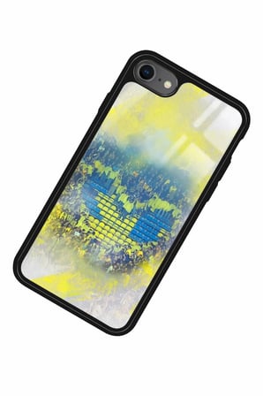 Apple iPhone SE Uyumlu Futbol Takımı Tasarımlı Parlak Silikon Kılıf