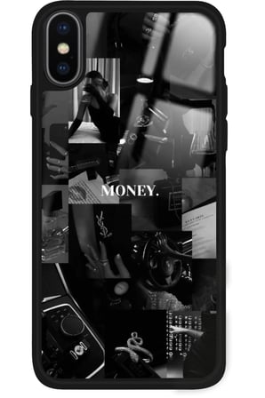 Apple iPhone X Uyumlu Mafia Tasarımlı Parlak Silikon Kılıf