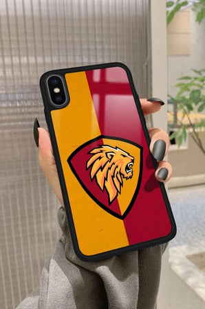 Apple iPhone Xs Max Uyumlu Aslan Tasarımlı Parlak Silikon Kılıf