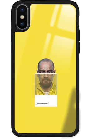 Apple iPhone Xs Uyumlu Breaking Bad Tasarımlı Parlak Silikon Kılıf