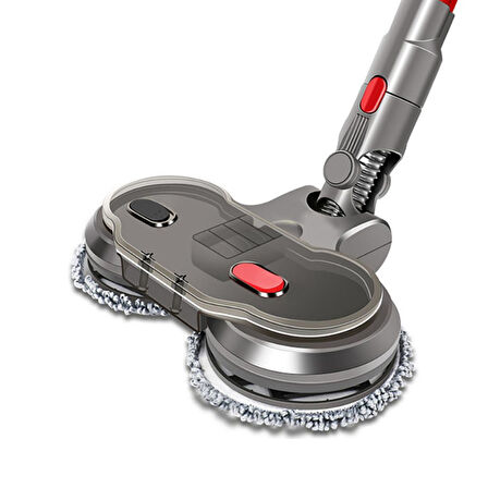 Dyson V7 V8 V10 V11 V15 Şarjlı Süpürgeler ile Uyumlu  Motorlu MOP Temizleme Başlığı ve Çıkarılabilir Damlatmalı Su Haznesi
