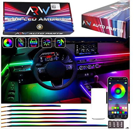 Kia Picanto RGB Araç İçi Ambiyans 210 Mod Full Fonksiyon