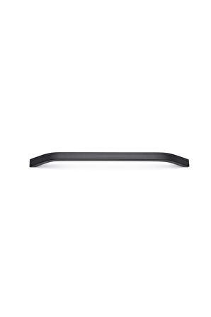 İdil Alüminyum Metal Lüks Modern Mobilya Çekmece Mutfak Dolabı Kulpu Siyah 160mm (10 Adet)