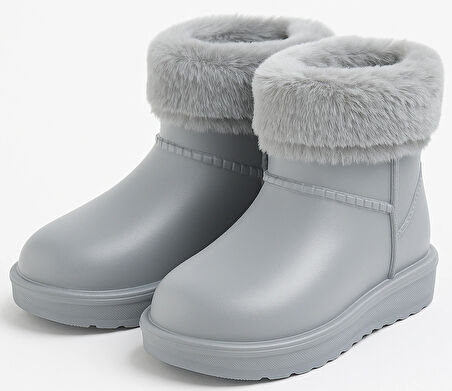 Çocuk Kışlık Kar Yağmur Botu– Su Geçirmez, Peluş Astarlı, EVA  W10290-225 Tokio Borreguito Modeli