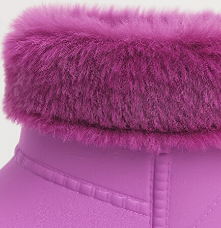 Çocuk Kışlık Kar Yağmur Botu– Su Geçirmez, Peluş Astarlı, EVA  W10290-225 Tokio Borreguito Modeli