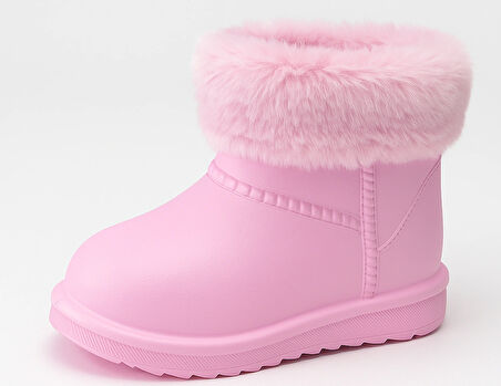 Çocuk Kışlık Kar Yağmur Botu– Su Geçirmez, Peluş Astarlı, EVA  W10290-225 Tokio Borreguito Modeli