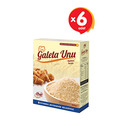 İHE GALETA UNU 500 g (6 ADET)