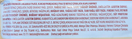 KİNDER BUENO WHİTE 2x30GR x 3 ADET 