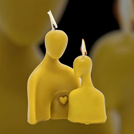 Troya İki Kalp Balmumu