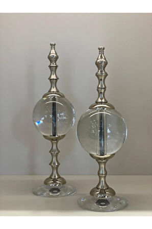 İkili Alem Set Gümüş