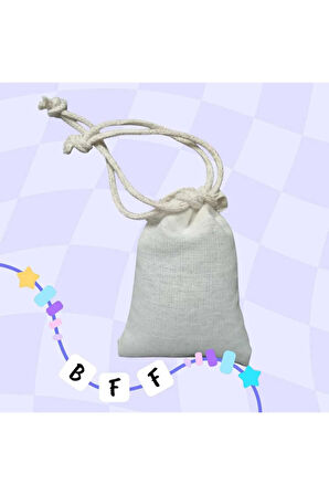 ham bez büyük ebat çift büzgülü doğal lavanta kesesi. oda içi hoş koku, dolap kokusu lavanta