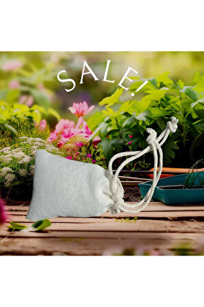 ham bez büyük ebat çift büzgülü doğal lavanta kesesi. oda içi hoş koku, dolap kokusu lavanta