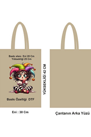 Geri Dönüşümlü Ham Bez Poşet Baskılı Çanta