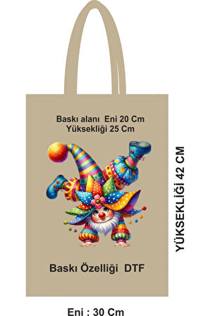 Kaliteli Baskılı Bez Poşet Çanta