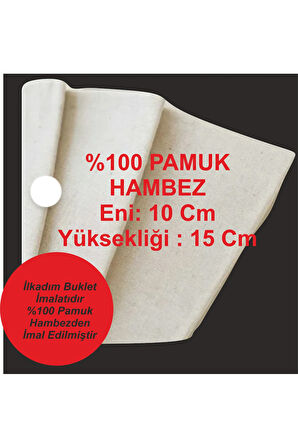 40 Adet %100 Pamuk Hambezden Eni 10 Cm Yüksekliği 15 Cm Lavanta, Sabun, Gül, Kuru ve hediyelik Kese
