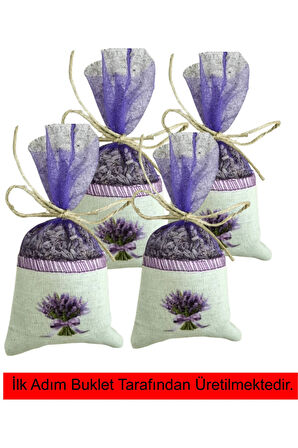 5 Adet Tüllü Görüntünün aynısı içi Lavanta dolu Lavanta Kesesi Doğal Isparta Kuyucak Lavantası