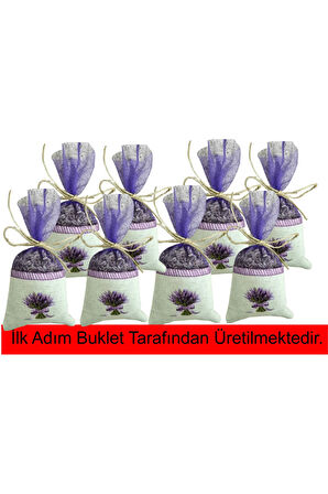 50 Adet Görselin Aynısı Dolu Lavanta Kesesi Isparta Kuyucak Lavantası