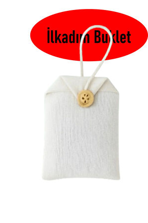 7 X 10 NATUREL PAMUK HAM BEZ 20 ADET LAVANTA DOLU KESE, DOLAP, ÇEKMECE, ELBİSE DOLABI, ÇANTA