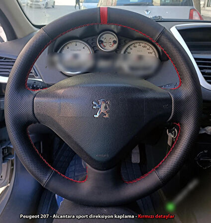 Peugeot 206+ Plus Araca Uyumlu Direksiyon Kılıfı