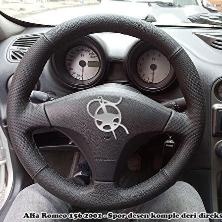 Alfa Romeo 156 Araca Özel Direksiyon Kılıfı
