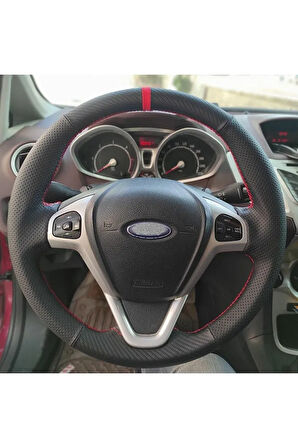 Ford Fiesta 2009-2015 Uyumlu Araca Özel Direksiyon Kılıfı (ARACINIZIN DİREKSİYONUYLA TEYİT EDİNİZ)