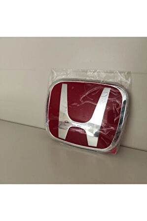 Honda Civic Fd6 2006 - 2012 Ön Panjur Logosu Kırmızı (cam Logo)
