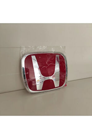Honda Civic Fd6 2006 - 2012 Ön Panjur Logosu Kırmızı (cam Logo)