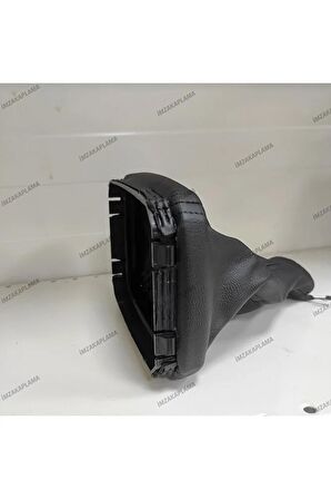 Opel Corsa C Deri Vites Topuzu - Vites Körüğü Takımı Sarı Dikişli
