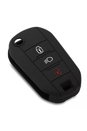 Peugeot 208 308 408 508 2008 3008 4008 5008 Rifter Slikon Anahtar Kılıfı