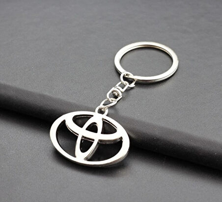Toyota Anahtarlık Metal 3d Metal Otomobil Anahtarlığı