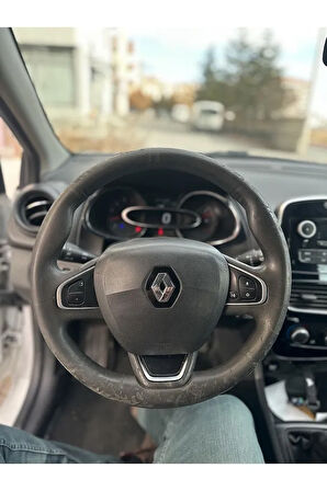 Renault Clio 4 Faz 2 Araca Özel Direksiyon Kılıfı (ARACINIZIN DİREKSİYONUYLA TEYİT EDİNİZ)
