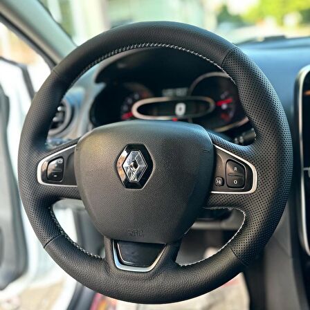 Renault Clio 4 Faz 2 Araca Özel Direksiyon Kılıfı (Aracınızın Direksiyon Teyit Ediniz)