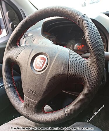 Fiat Doblo 2010-2015 Araca Özel Direksiyon Kılıfı