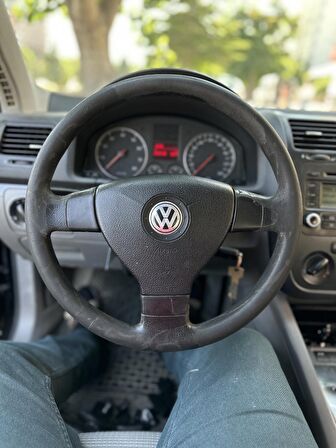 Volkswagen Golf 5 Tuşsuz Araca Özel Direksiyon Kılıfı (Nokta Soft Bentley Siyah Dikişli)
