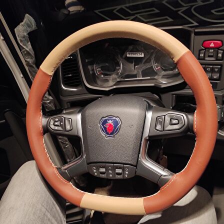 Scania R500 R540 R600 Araçlarına Uyumlu Krem Kahverengi