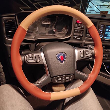 Scania R500 R540 R600 Araçlarına Uyumlu Krem Kahverengi