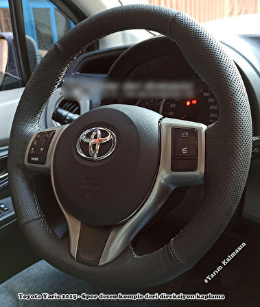 Toyota Yaris 2015 Araca Uyumlu Direksiyon Kılıfı