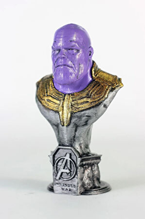 Thanos Figürü 10 Cm - Marvel Avengers Thanos Büst Renkli