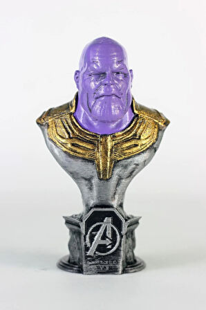 Thanos Figürü 10 Cm - Marvel Avengers Thanos Büst Renkli