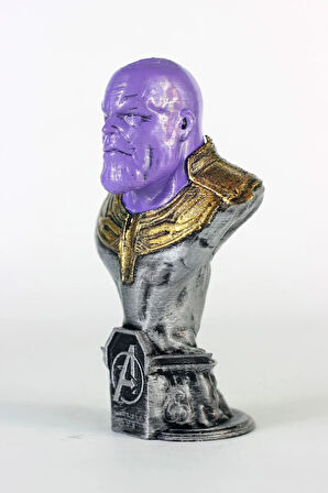 Thanos Figürü 10 Cm - Marvel Avengers Thanos Büst Renkli