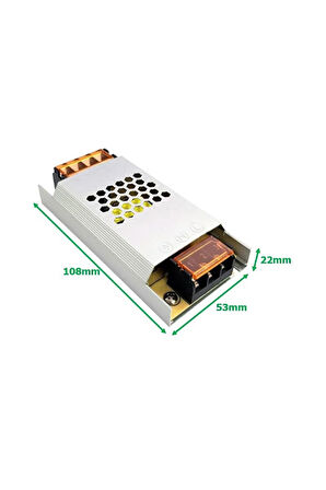 Wellpower 5 Amper 12 Volt Şerit Led Trafosu Ultra Slim Adaptör WPUS-1205M