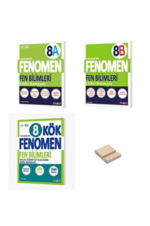 LGS 8. Sınıf A - B Serisi ve Kök Fen Bilimleri Soru Bankaları 3 Kitap