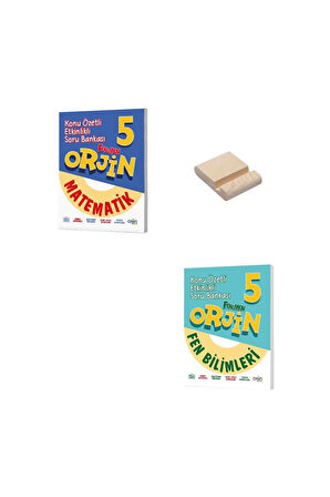 Orjin 5. Sınıf Matematik ve Fen Bilimleri Etkinlikli Soru Bankası