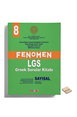 8. Sınıf LGS Sayısal Örnek Sorular Kitabı