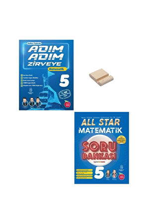 5. Sınıf Adım Adım Zirveye ve All Star Matematik Soru Bankası