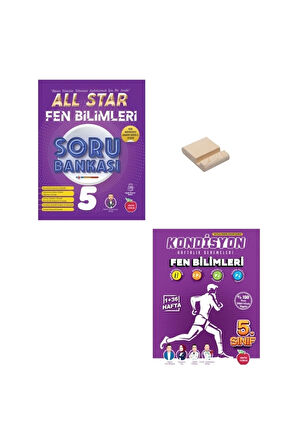 5. Sınıf All Star - Kondisyon Fen Bilimleri Soru Bankası ve Deneme