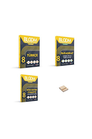 LGS 8. Sınıf Türkçe Bloom Fasikül Soru Bankası Seti 3 Kitap