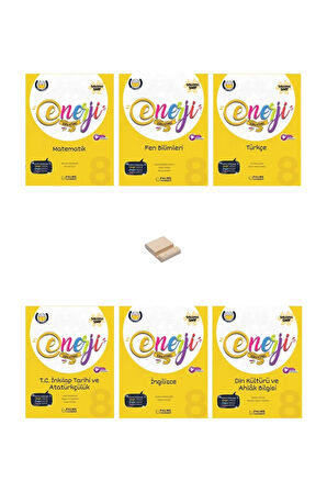 LGS 8. Sınıf Enerji Tüm Dersler 6lı Soru Bankası Seti