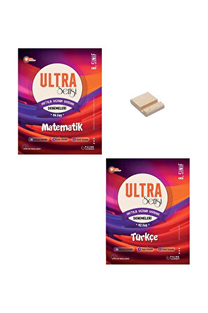 LGS 8. Sınıf Ultra Matematik ve Türkçe Haftalık Kazanım Kavrama Denemeleri